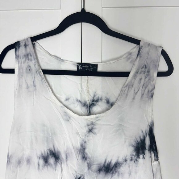 Bella Amore Women Tank top White & black SMALL - Picture 2 of 6